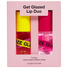 Innbeauty Project Glaze Lip Oil Candy Apple swatch showing sheer red gloss with nourishing shine.