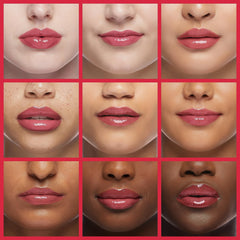 Innbeauty Project Glaze Lip Oil texture close-up emphasizes glossy, non-sticky finish.