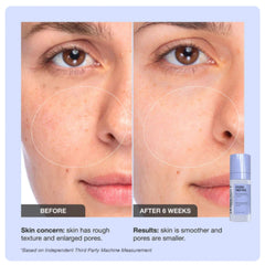 Innbeauty Project Pore Refine Serum pump bottle on vanity for daily use.