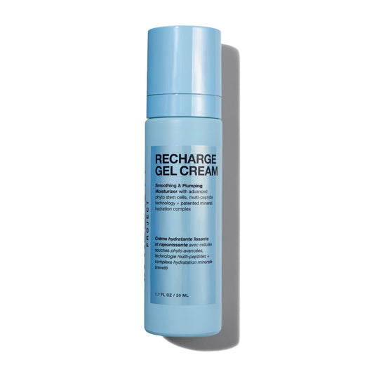 Innbeauty Project Recharge Gel Cream bottle close-up delivering refreshing hydration.