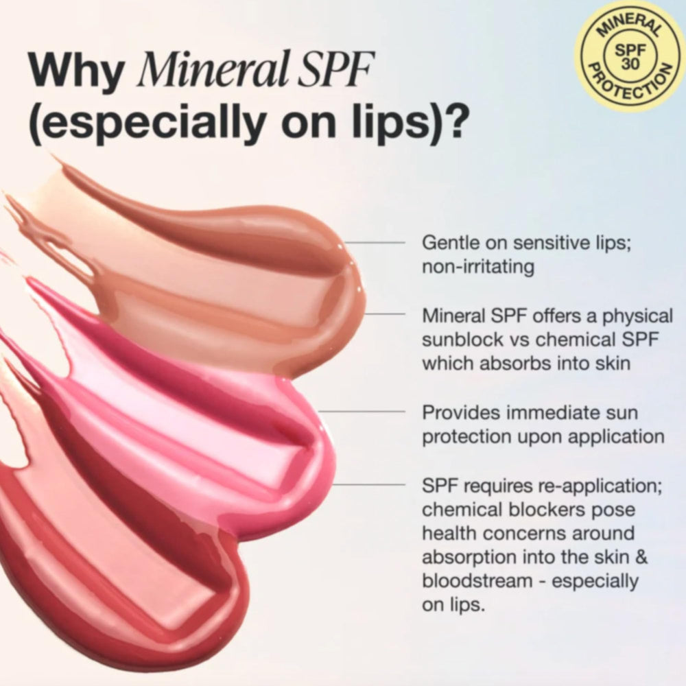 INNBEAUTY Project Sun Balm mineral formula close-up showing clean, protective lip care