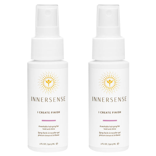 INNERSENSE I Create Finish Finishing Spray creates flexible hold and shine for tousled styles