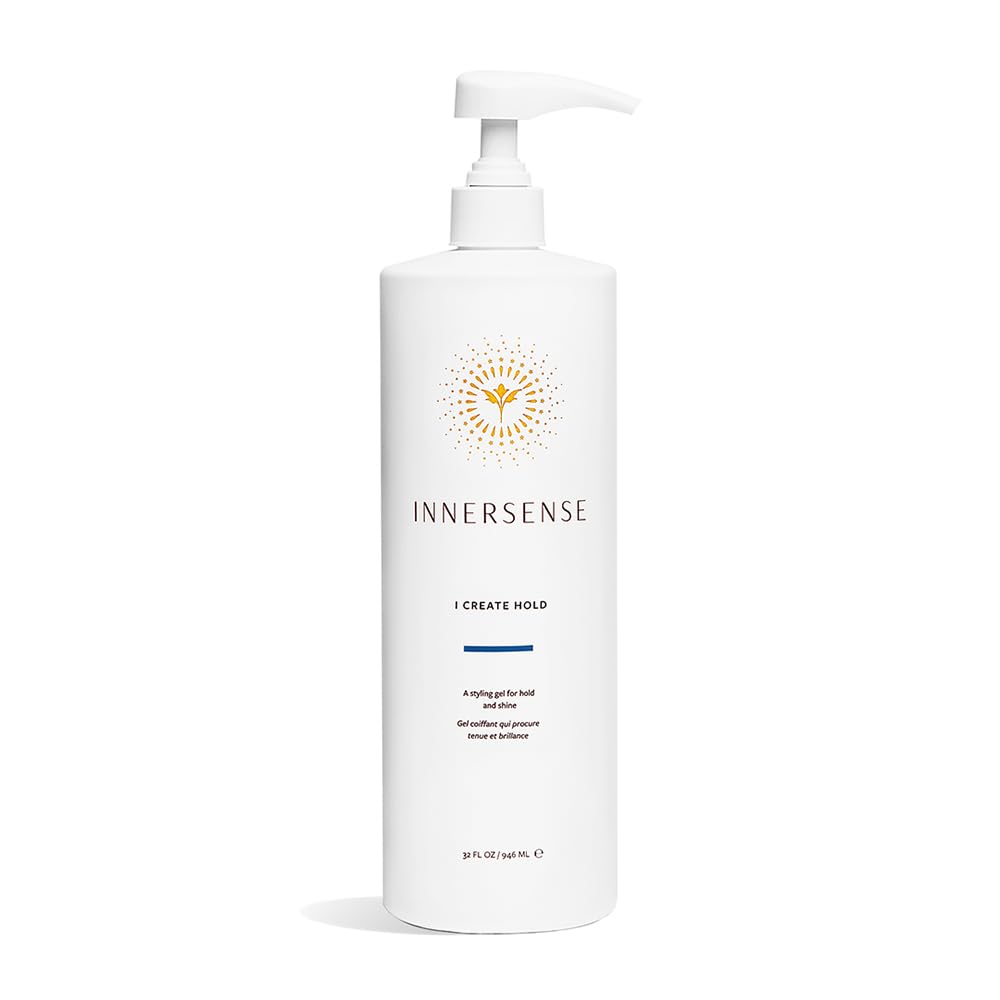 INNERSENSE I Create Hold pump bottle 32oz showcases long-lasting definition.