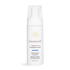 INNERSENSE I Create Lift Foam bottle closeup showing lightweight root lift