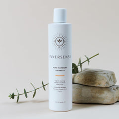 INNERSENSE Hairbath routine setup shows easy daily wash for all textures.