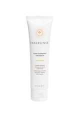 INNERSENSE Hairbath bottle highlighting sulfate-free cleansing and shine.