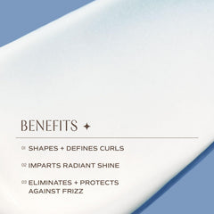 INNERSENSE Quiet Calm Curl Control applied to damp hair defines curls.
