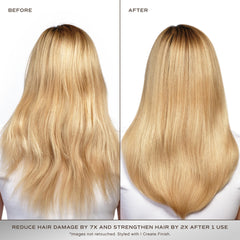 INNERSENSE Repair Hair Mask model applying mask for revitalized hair