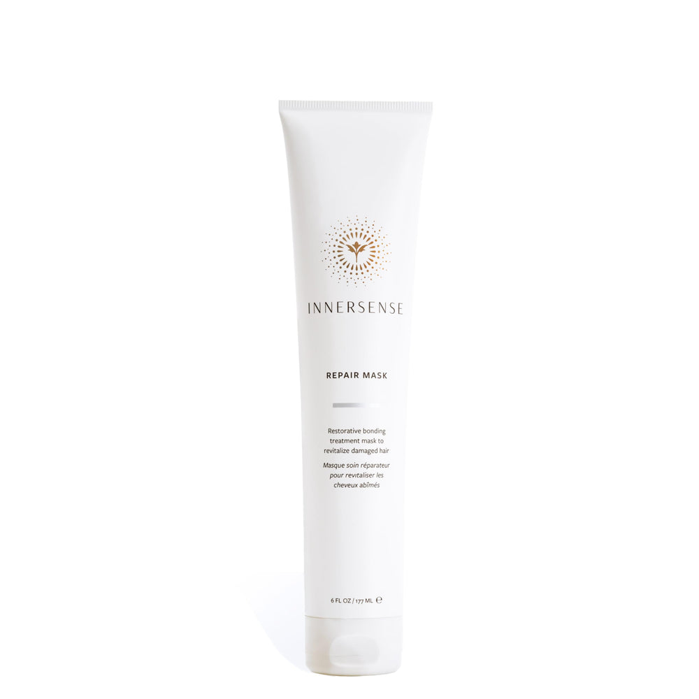 INNERSENSE Repair Hair Mask pack front showing eco-friendly packaging for healthy hair