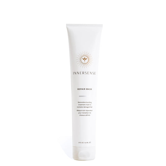 INNERSENSE Repair Hair Mask pack front showing eco-friendly packaging for healthy hair