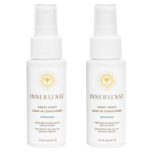 INNERSENSE Sweet Spirit Leave-In bottle front view – lightweight detangler and moisture boost