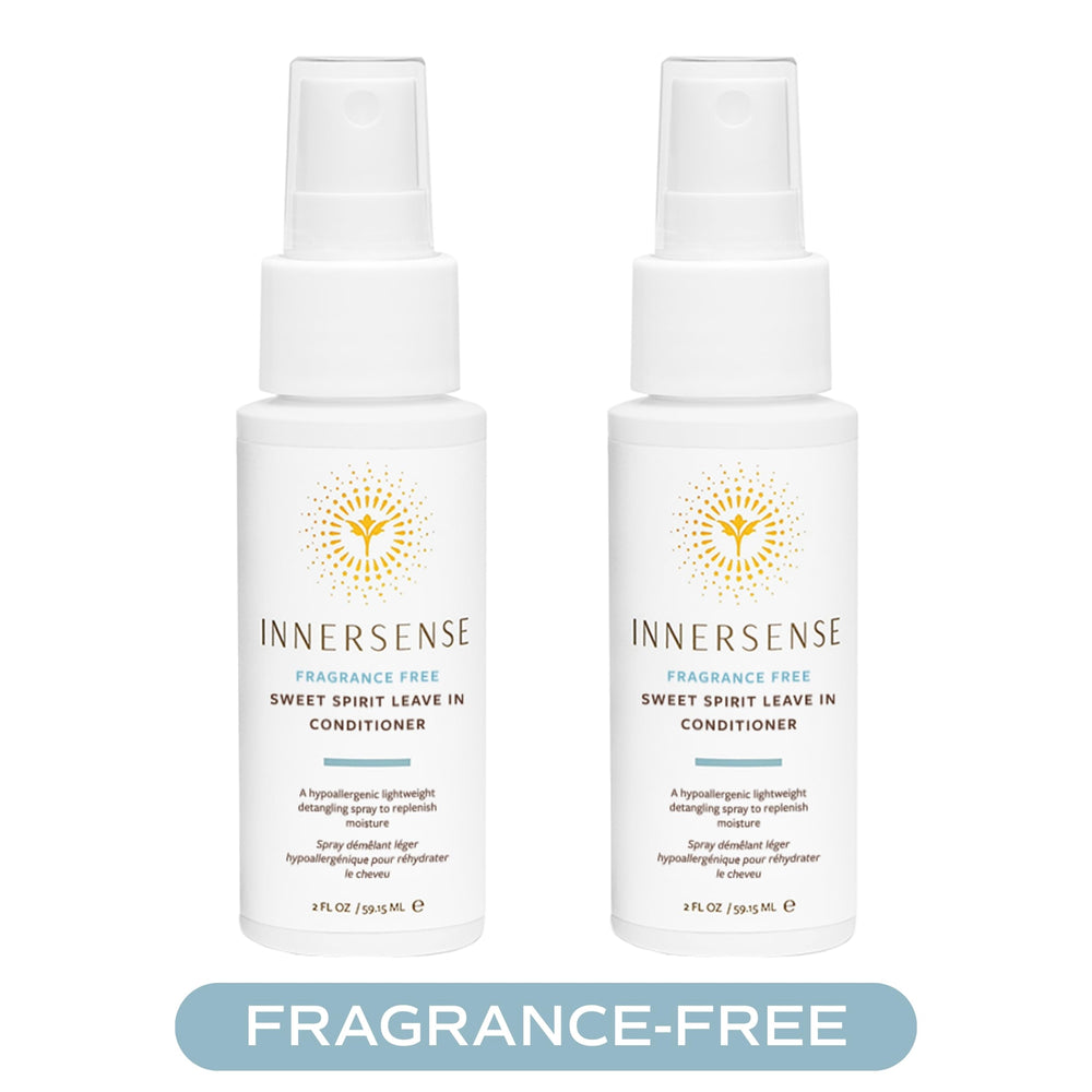INNERSENSE Sweet Spirit Leave-In Spray hydrates and eases styling