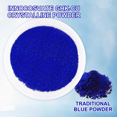 INNOCOSVATE amber vial protects GHK-Cu powder potency and shelf life
