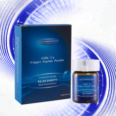 INNOCOSVATE GHK-Cu crystals close-up showing purity for premium serums