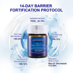 INNOCOSVATE lab-style setup of GHK-Cu powder for precise DIY formulations