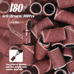 INNOLIFE nail drill bands close-up showing clean edges and even texture