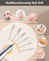 Innoworld cordless nail drill ideal for salon and home use anywhere.