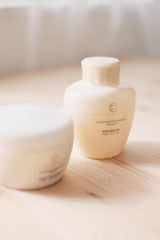 Inphenom frizz treatment applied to damp hair helps detangle.