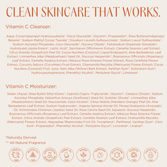 InstaNatural Bottle label close-up emphasizes clean ingredients