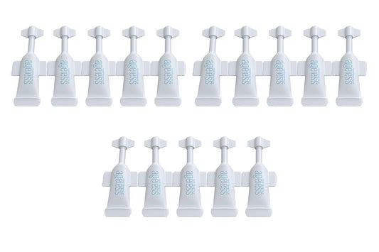 Instantly Ageless eye bag remover demonstrates quick puffiness relief for a brighter under-eye area.