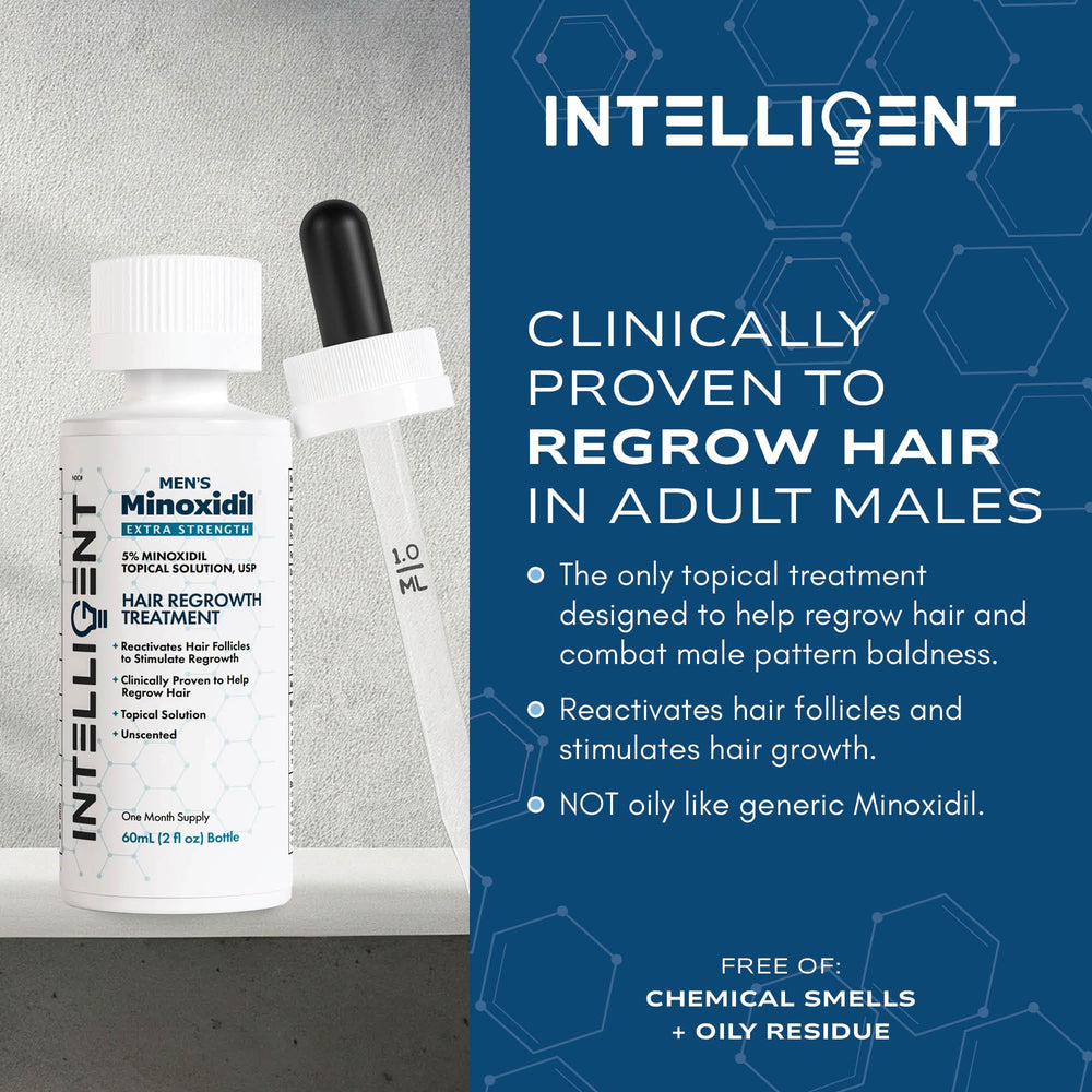 Intelligent Minoxidil spray applicator enables precise crown application.