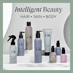 Intelligent Nutrients Liquid Green Face Oil organic packaging label visible.