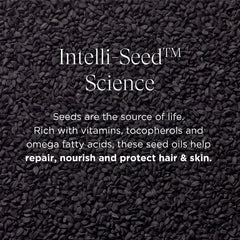 Intelligent Nutrients Seed Synergy Hydra-Lotion texture closeup shows silky, non-greasy finish.