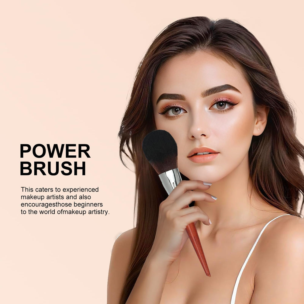 Eyeliner and brow brush enable clean, defined lines