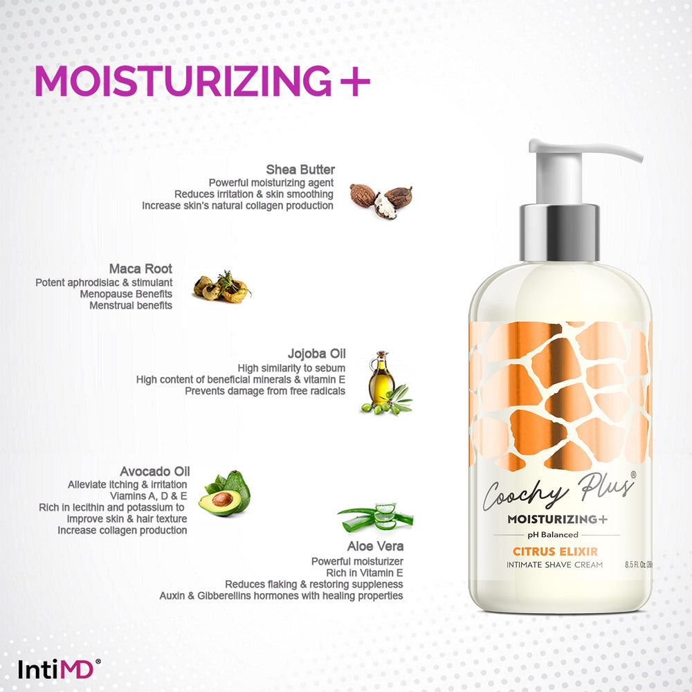IntiMD Coochy Plus After Shave Mist spray ready for use