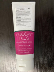 IntiMD Coochy Plus cream dispense reveals rich moisturizing formula for smooth passes.
