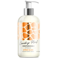 IntiMD Coochy Plus Shave Cream Citrus Elixir texture for smooth glide