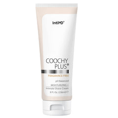 IntiMD Coochy Plus After Shave Protection Mist bottle provides invisible shields after shaving.