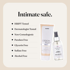 IntiMD Coochy Plus intimate care kit packaging suggesting versatile use