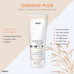 IntiMD HydroLock hydration close-up illustrates long-lasting moisture for sensitive skin.