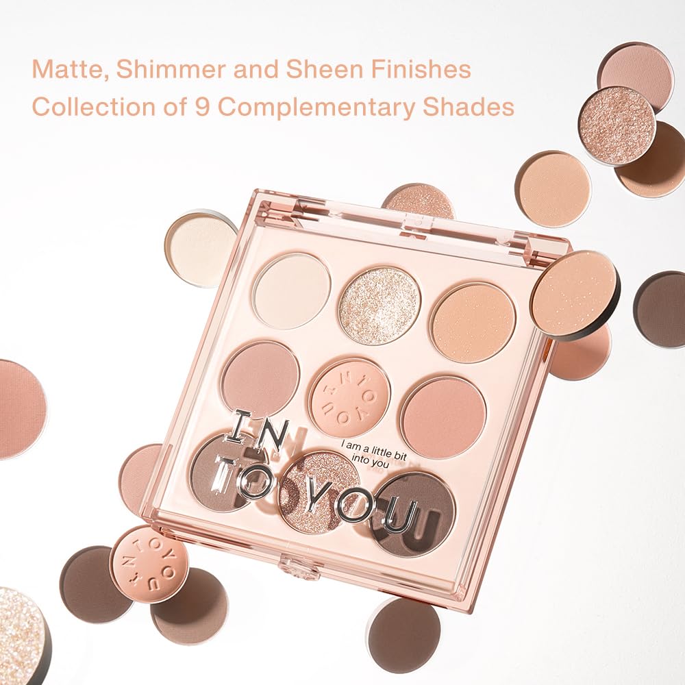 INTO YOU Blendable eyeshadows suitable for beginners and pros alike