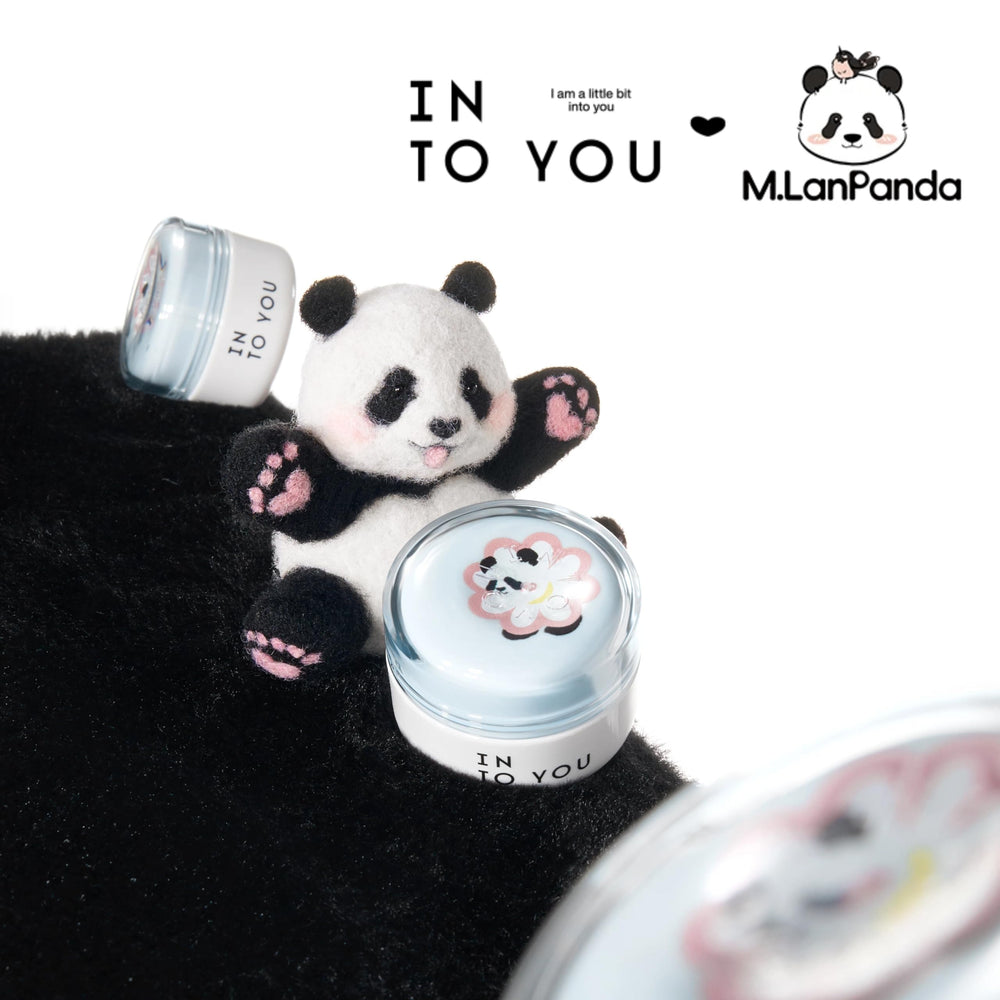 INTO YOU Panda Matte Lipstick packaging sleek display