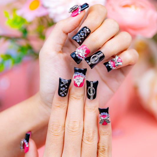 IntoVibes duck nails short shape provide comfortable daily wear with a fashion-forward silhouette.