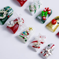IntoVibes handmade duck-shape nails, short length for comfortable all-day use.