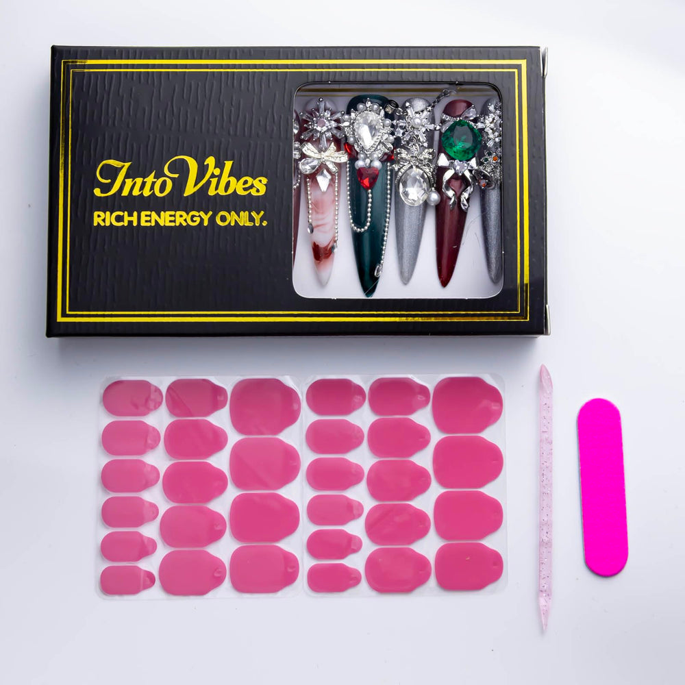 IntoVibes long-square nails suited for daily work and party looks.