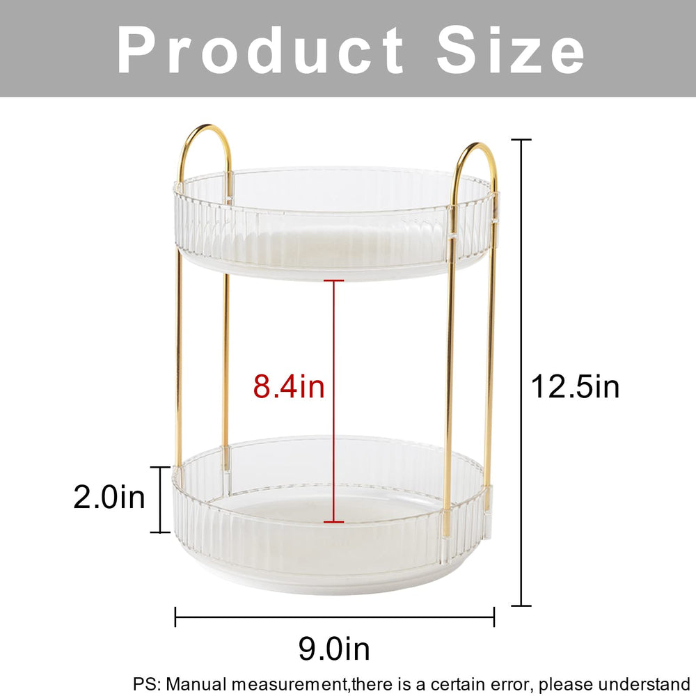 INVSSENE gold steel brackets with clear tray offer sturdy, stylish display