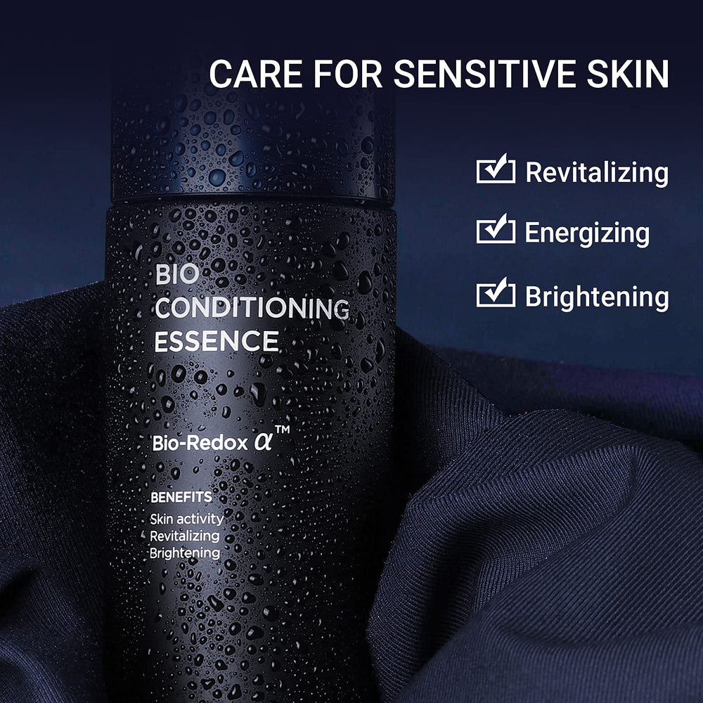 IOPE Men BIO soothing aftershave bottle for calm, refreshed skin.