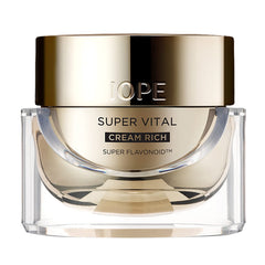 IOPE Super Vital Cream Rich bottle close-up for deep hydration and premium feel