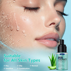 Ipsify serum complements a red light therapy routine in the morning.