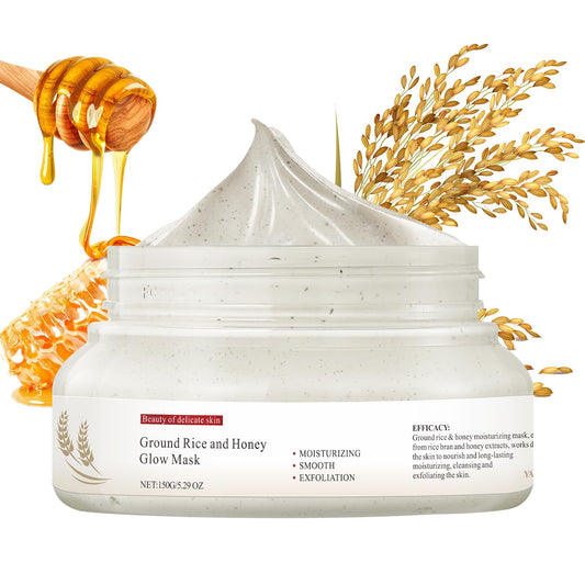 IREV Rice and Honey Glow Mask packaging for a premium self-care experience