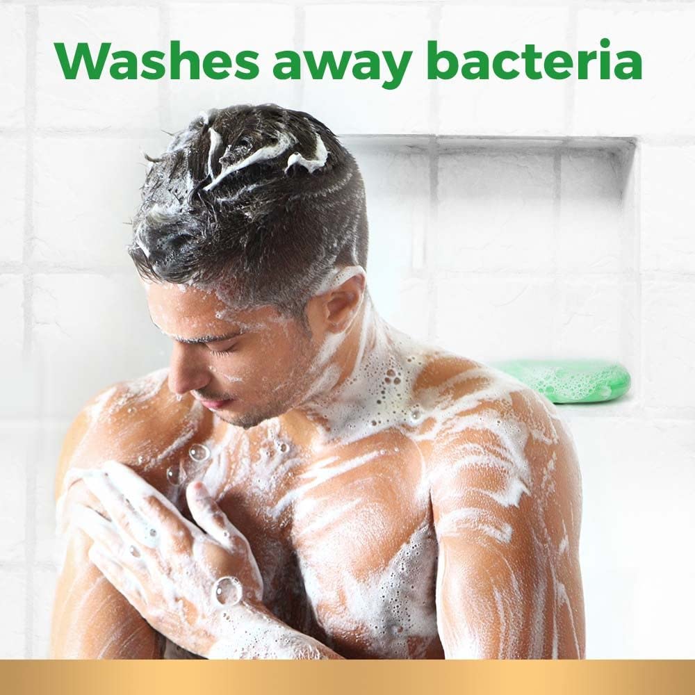 Irish Spring Aloe bar soap green packaging signaling aloe care.