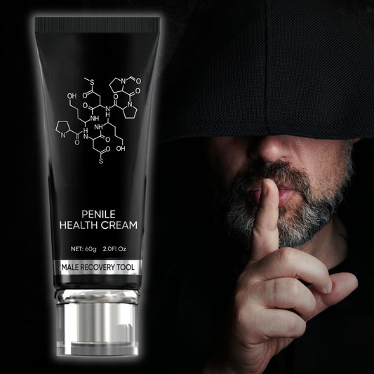 Irvy extra-strength men’s repair ointment tube ready for application, promotes hydration and comfort.