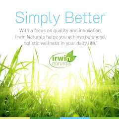 Irwin Naturals Longer, Stronger Hair and Nails packaging box signals 2-pack value