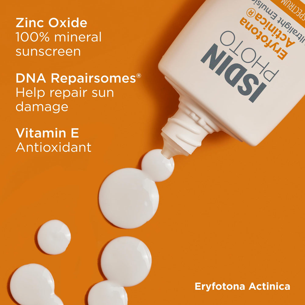 DNA Repairsomes technology represented as advanced sun-damage care concept