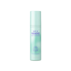 Isle of Paradise tinted self tanning mousse application ensures smooth, streak-free coverage.