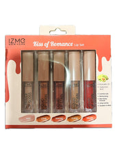 IZME New York Kiss of Romance Lip Set with silky lip stains and gloss for moisturizing color.